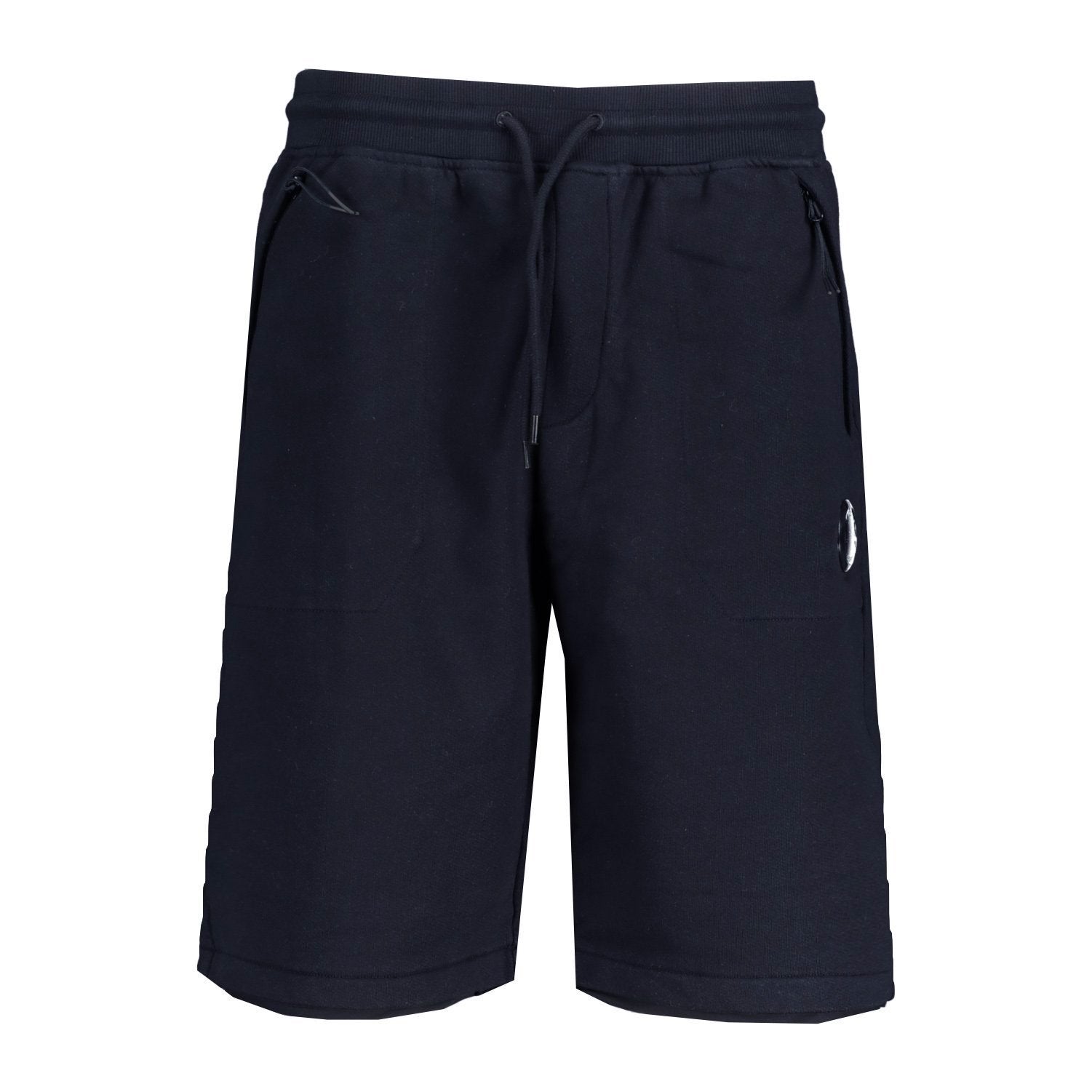 C.P. Company CMSB129A Diagonal Raised Lens Shorts - 888 Total Eclipse - Escape Menswear