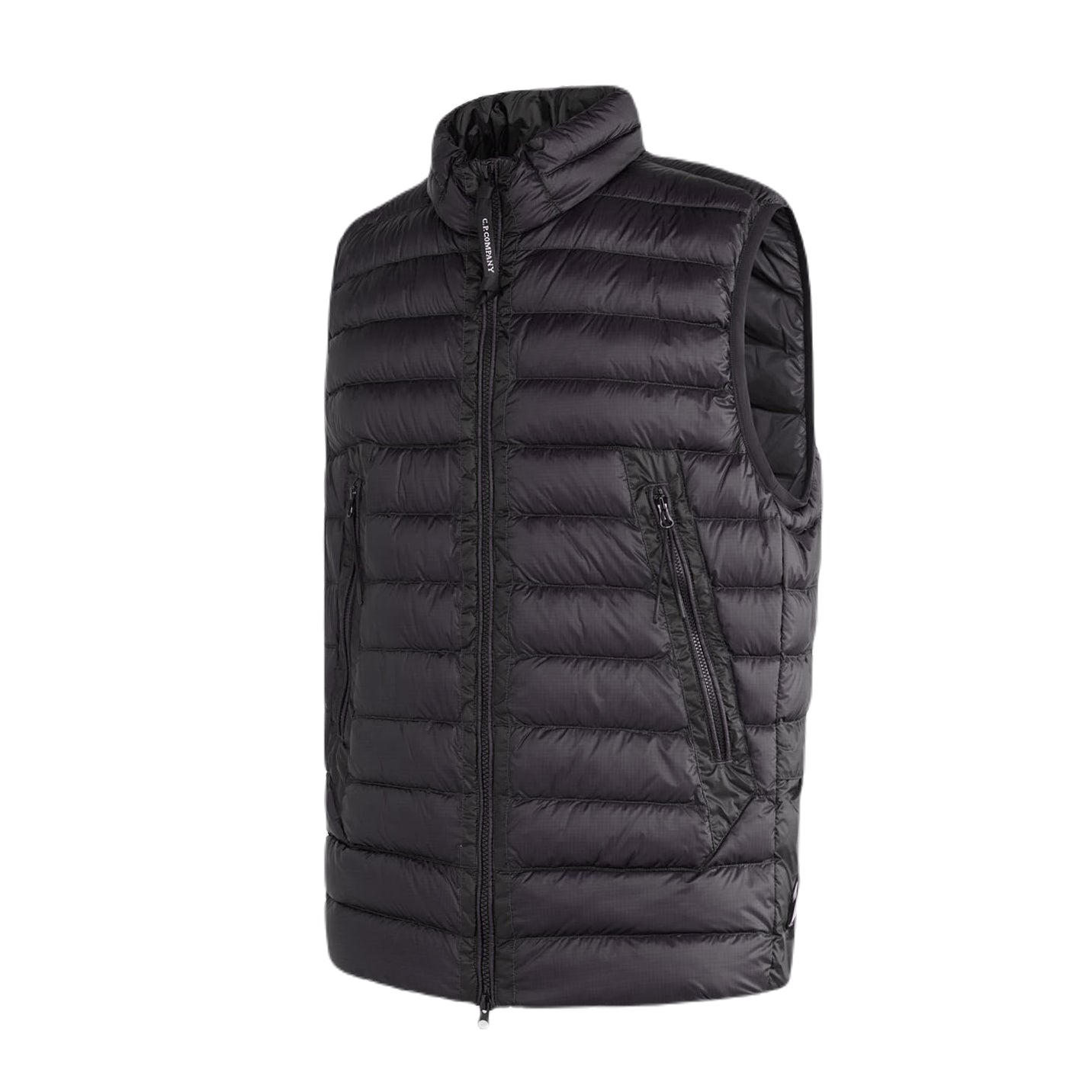 C.P. Company D.D. Shell Down Vest - 999 Black - Escape Menswear