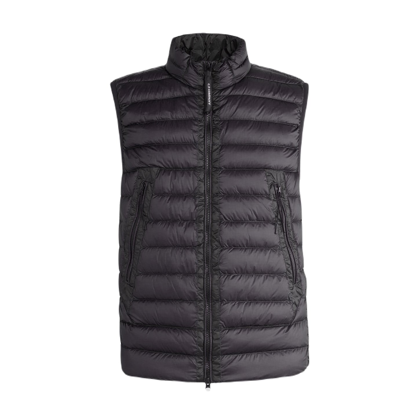 C.P. Company D.D. Shell Down Vest - 999 Black - Escape Menswear