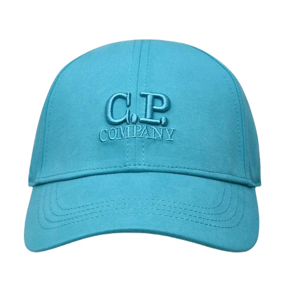 CP Company MAC147A CR Cap - 825 Tile Blue - Escape Menswear