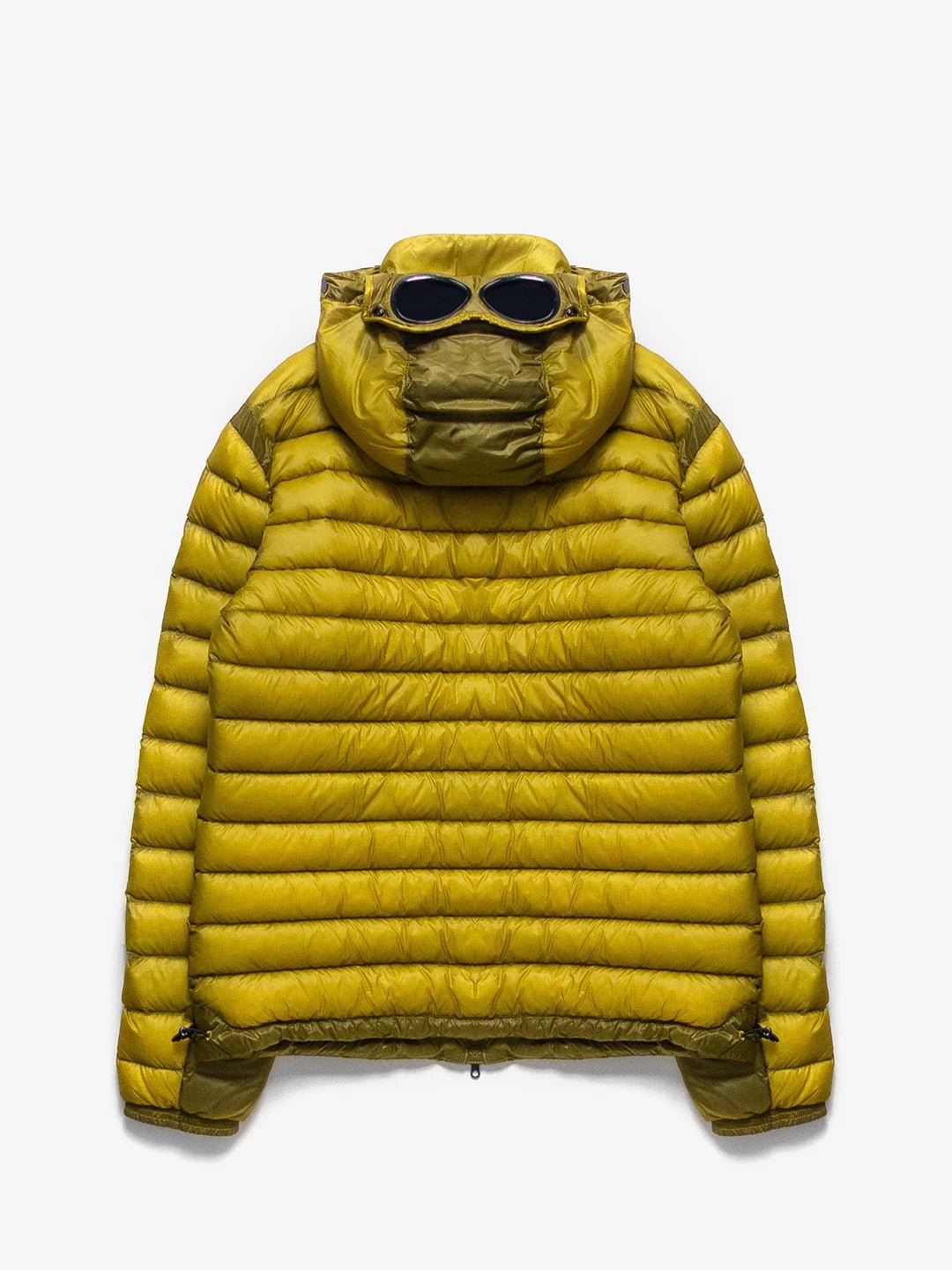 C.P. Company MOW168A DD Shell Down Hooded Jacket - 269 Golden Palm - Escape Menswear