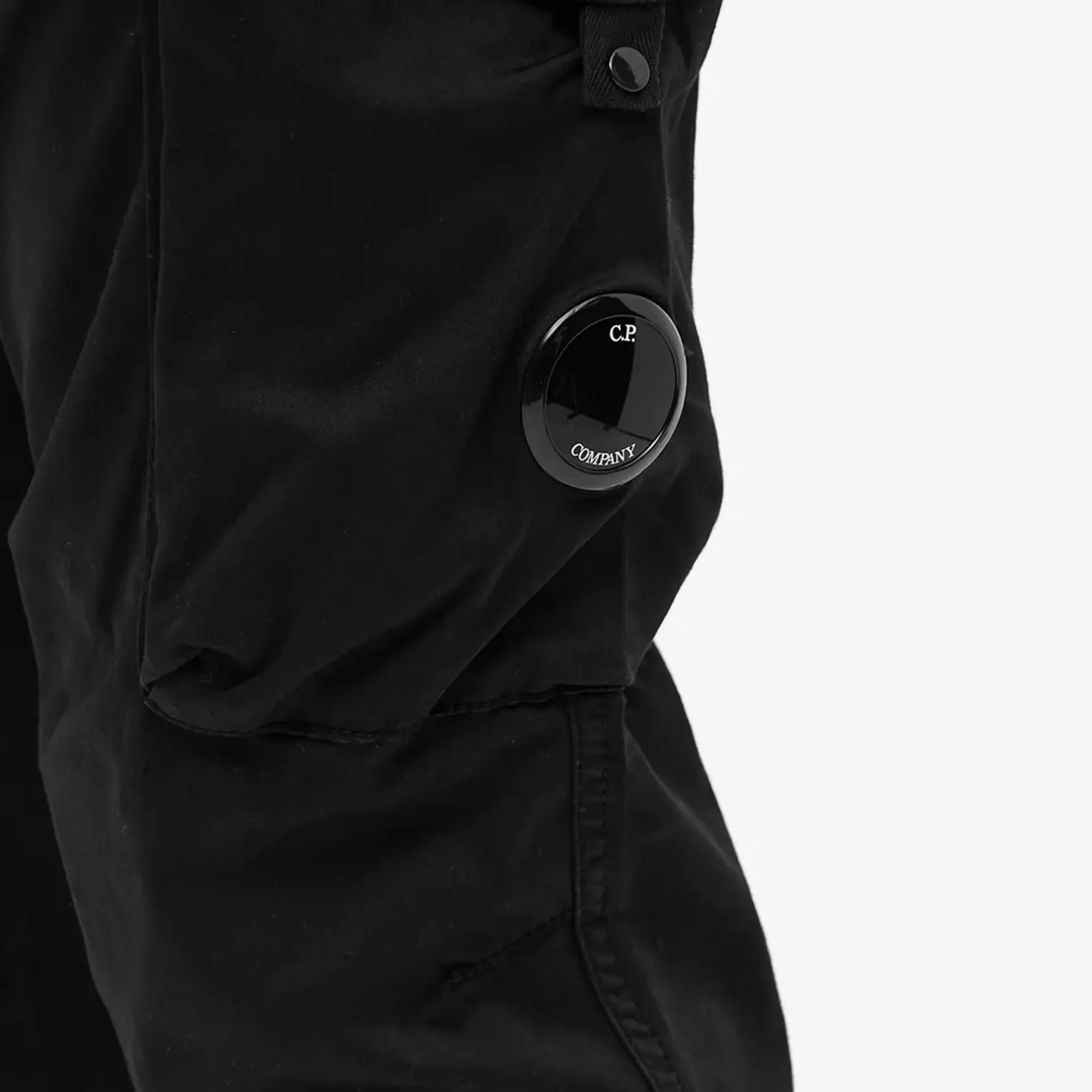 CP Company MPA058A Cargo Pants - 999 Black - Escape Menswear