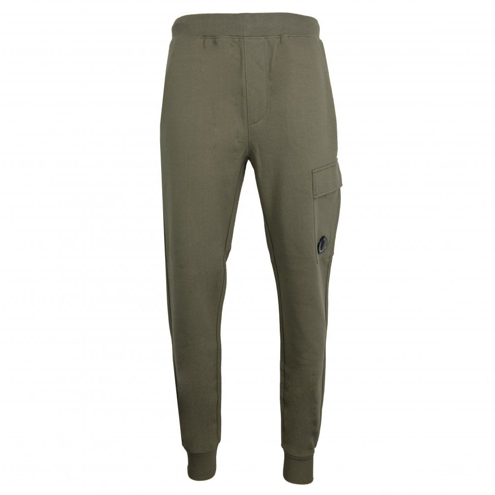 C.P. Company MSP017A Lens Jogging Bottoms - 322 Rock Beige - Escape Menswear