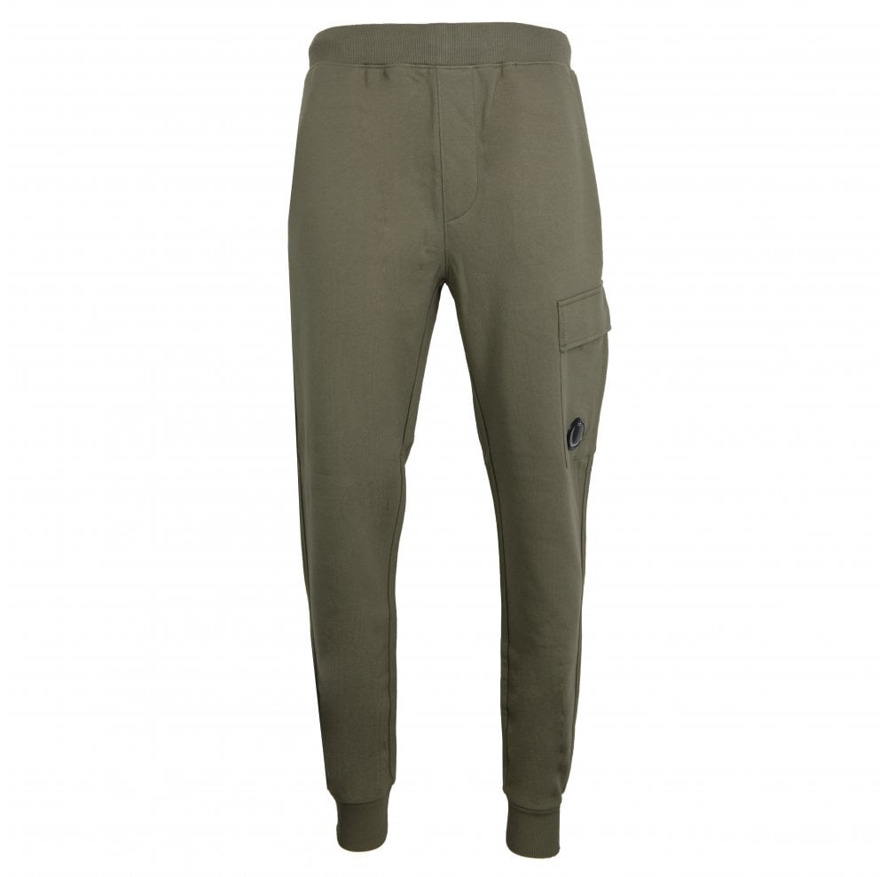 C.P. Company MSP017A Lens Jogging Bottoms - 322 Rock Beige - Escape Menswear