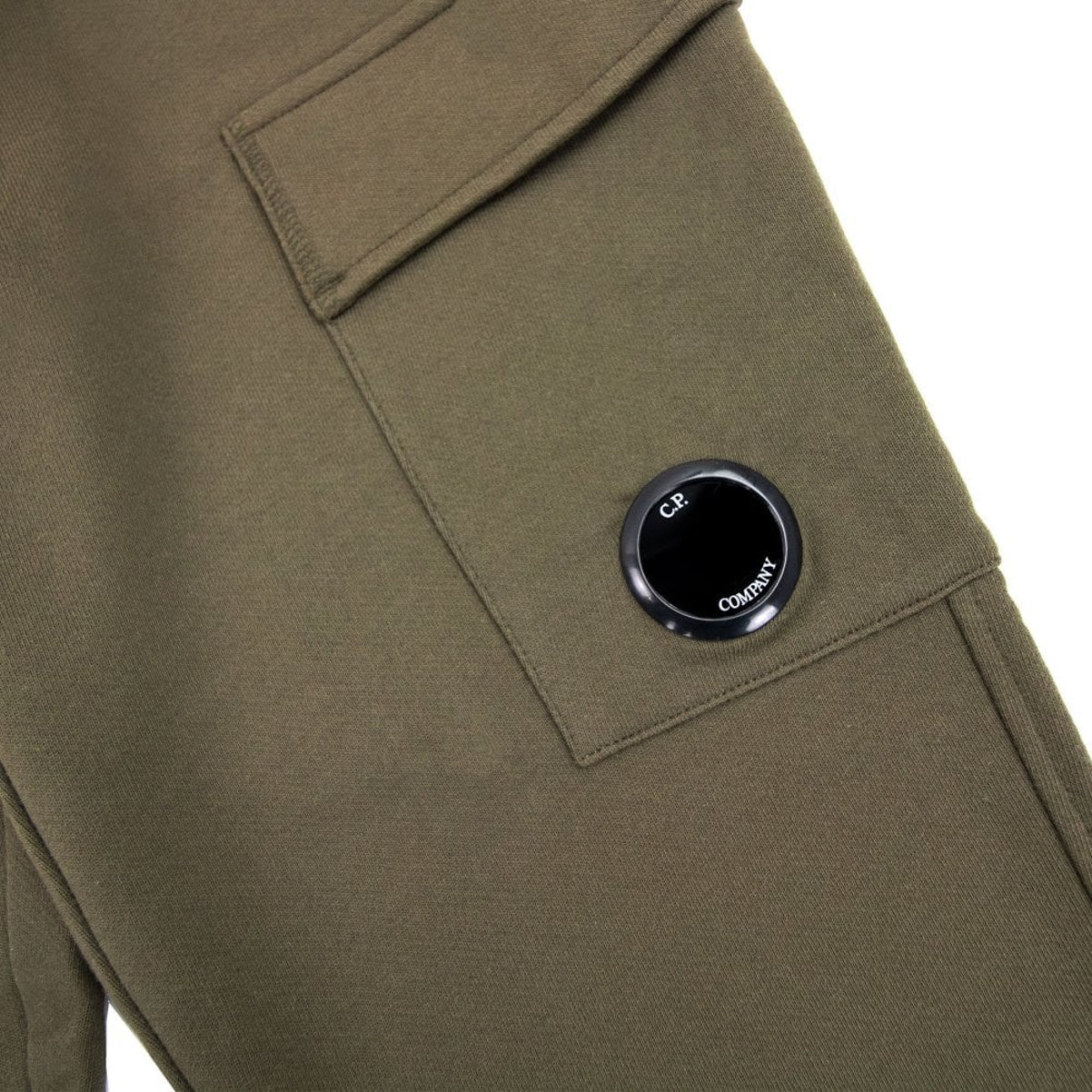 CP Company MSP057A Lens Jogging Bottom - 665 Khaki - Escape Menswear