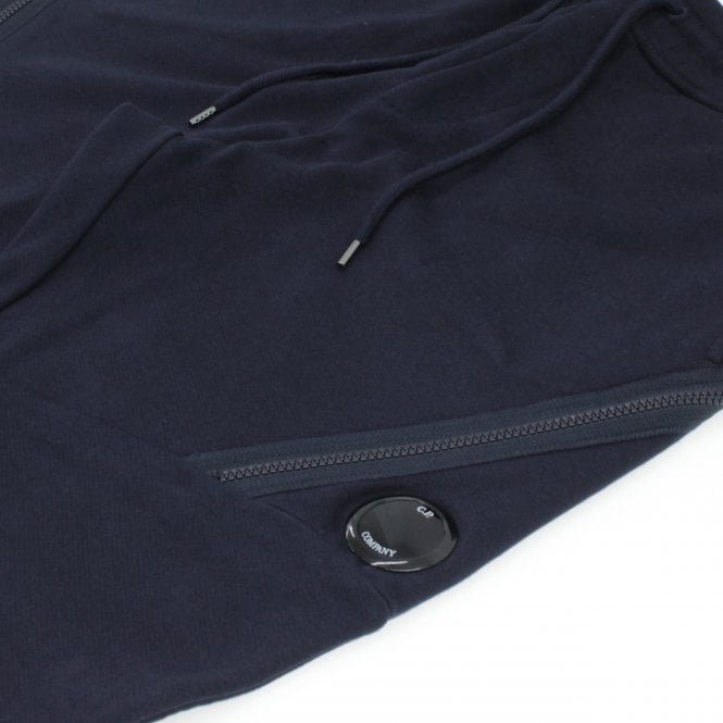 C.P. Company MSP061A Diagonal Raised Lens Jogging Bottoms - 888 Navy - Escape Menswear