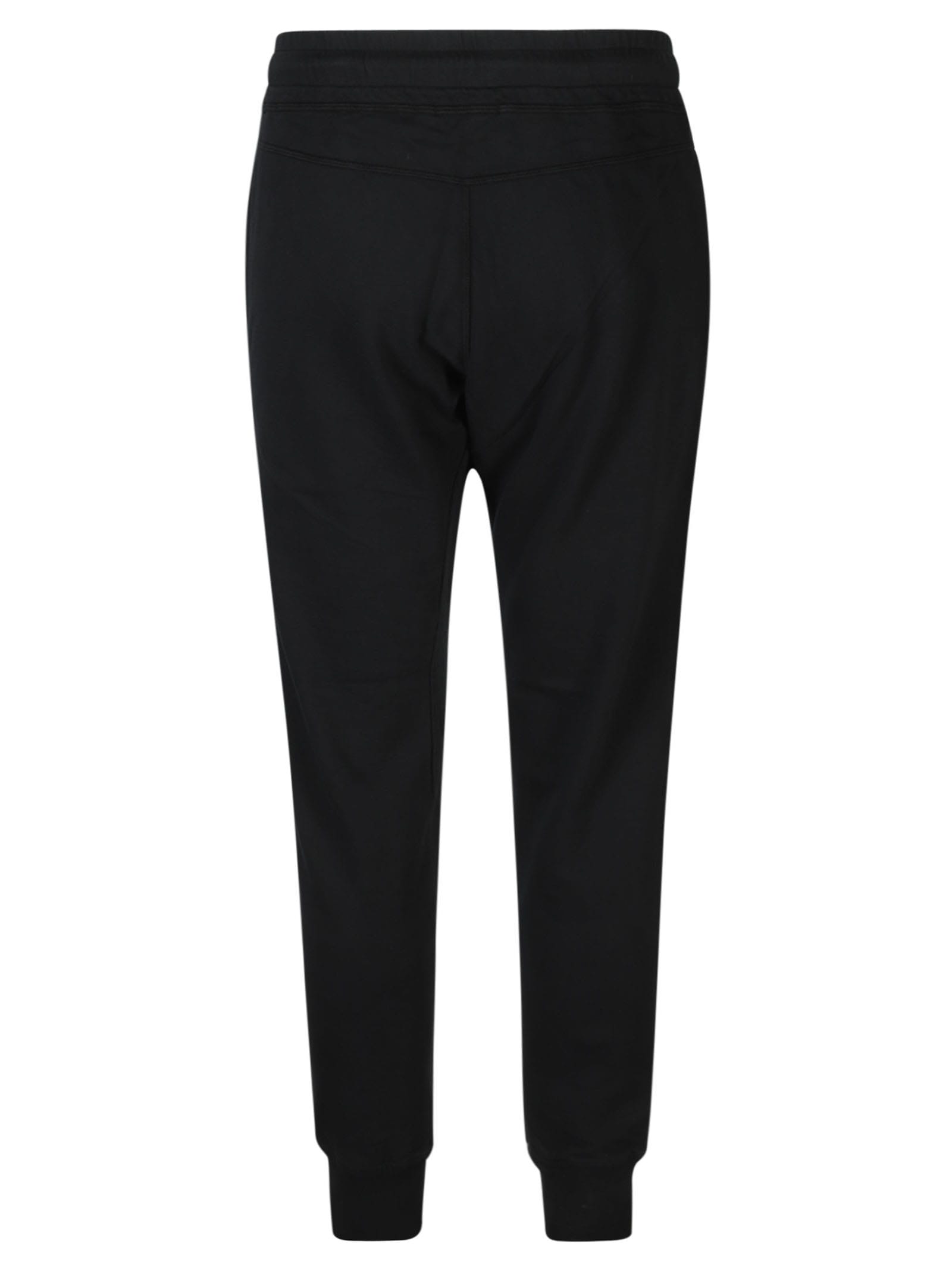 C.P. Company MSP132A Light Fleece Lens Jogging Bottoms - 999 Black - Escape Menswear