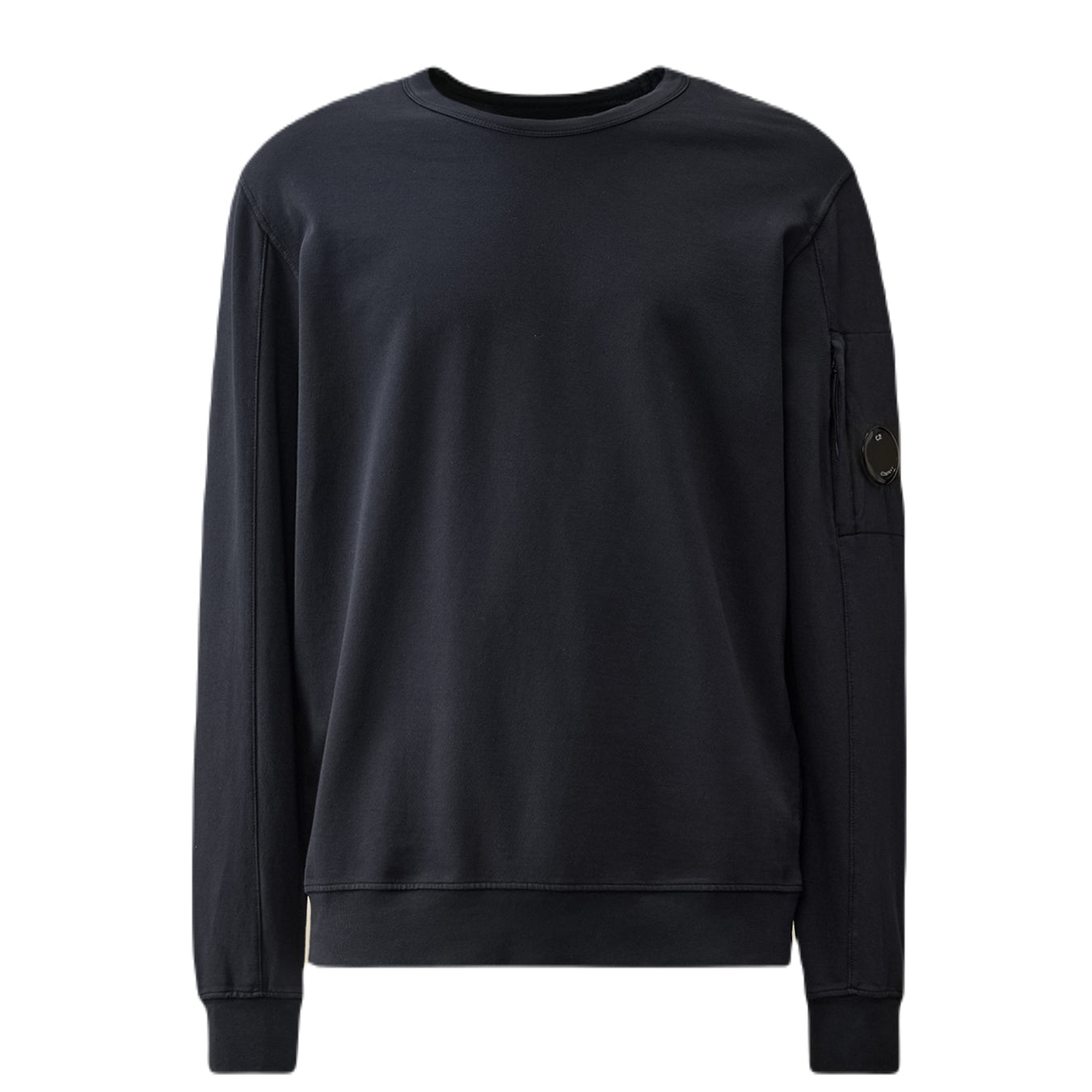 C.P. Company MSS032A Light Fleece Sweatshirt - 888 Navy - Escape Menswear