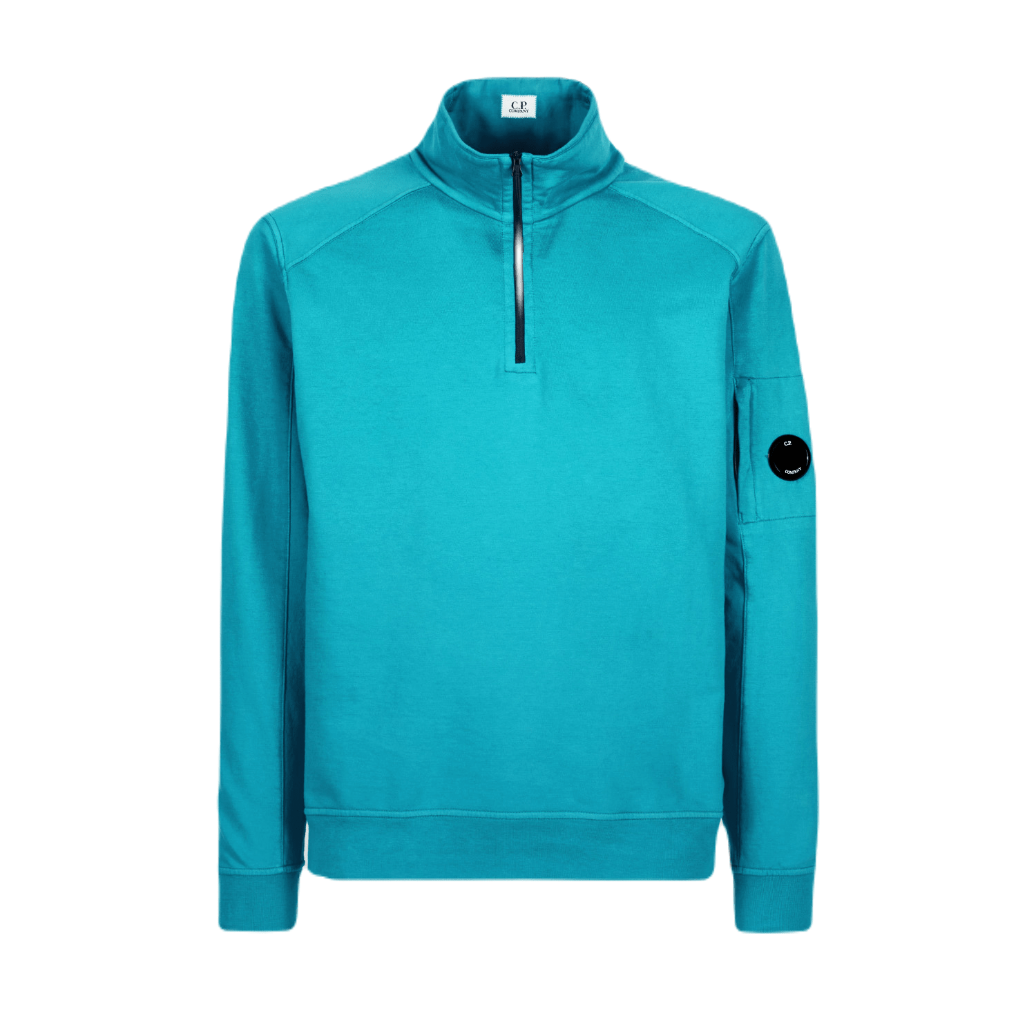 CP Company MSS035A LS Pol - 825 Tile Blue - Escape Menswear