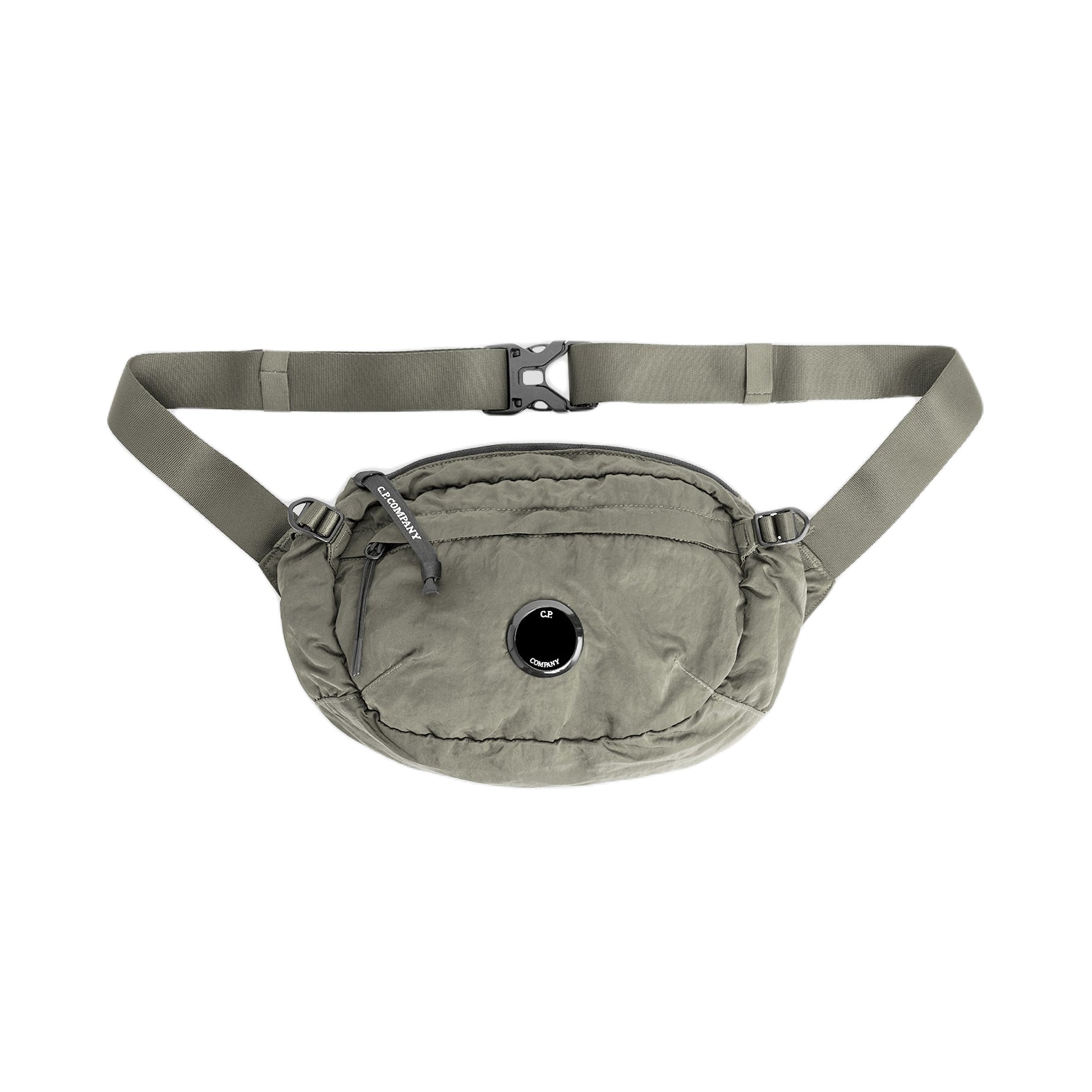 CP Company Nylon B Cross Body Bag - 335 Silver Sage - Escape Menswear