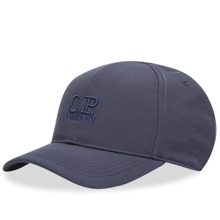 C.P. Company Shell-R- Logo Cap - 888 Navy - Escape Menswear