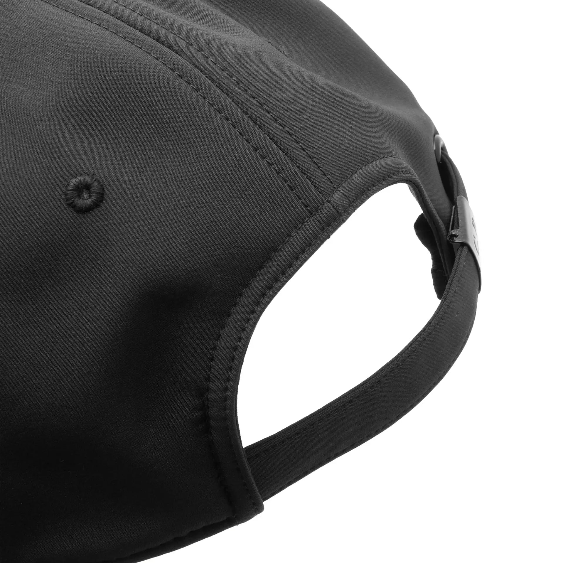 C.P. Company Shell-R Logo Cap - 999 Black - Escape Menswear