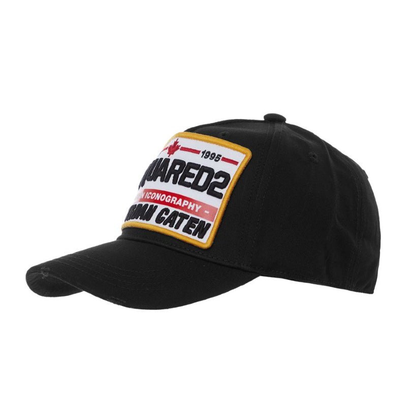 DSquared2 BCM0355 Dean&Dan Caten Cap - 2124 Black - Escape Menswear