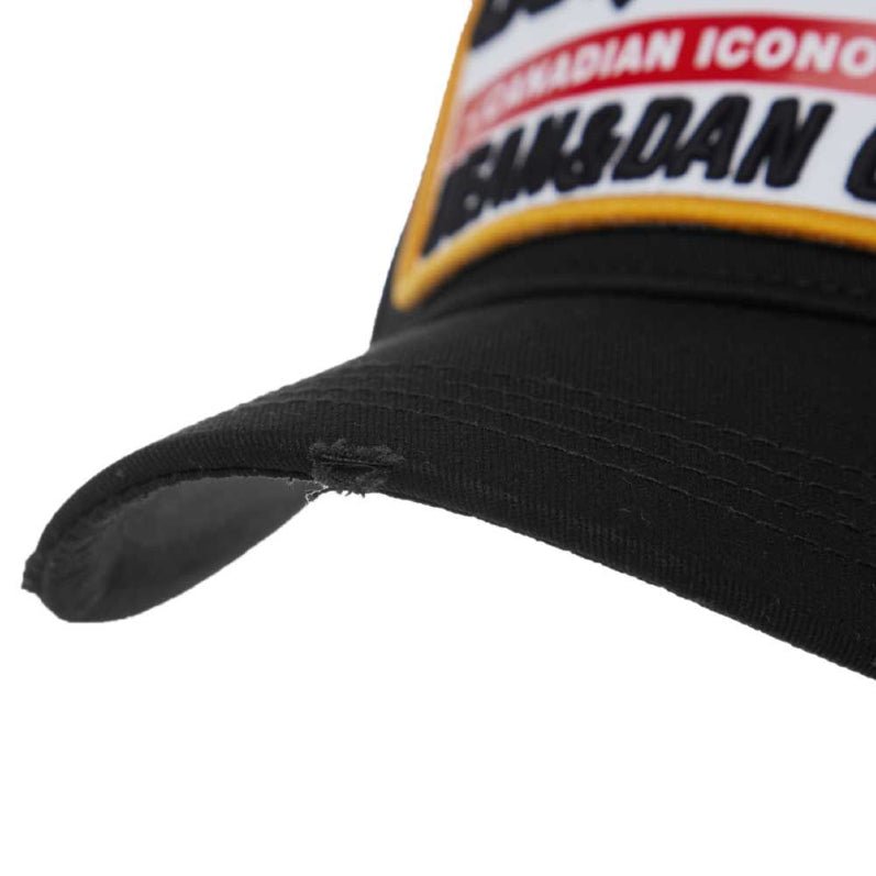 DSquared2 BCM0355 Dean&Dan Caten Cap - 2124 Black - Escape Menswear