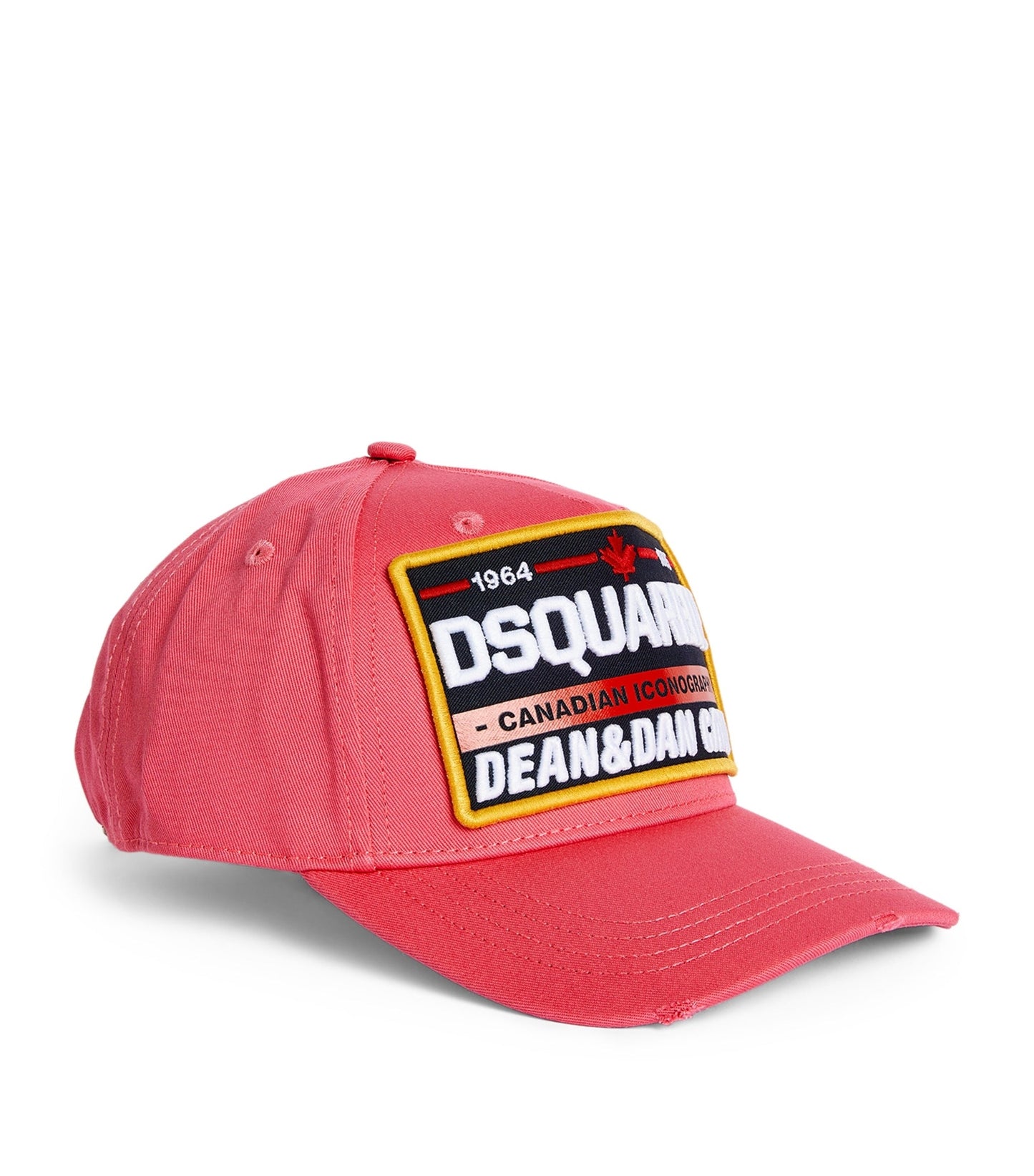 Dsquared2 BCM0355 Patch Baseball Cap - 9245 Pink - Escape Menswear