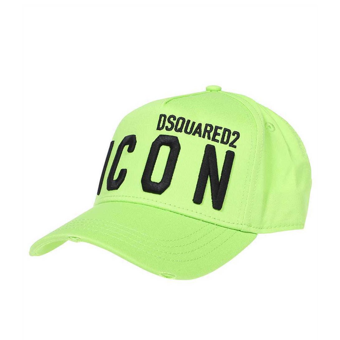 DSquared2 BCM0412 ICON Cap - M2797 Acid Gr - Escape Menswear