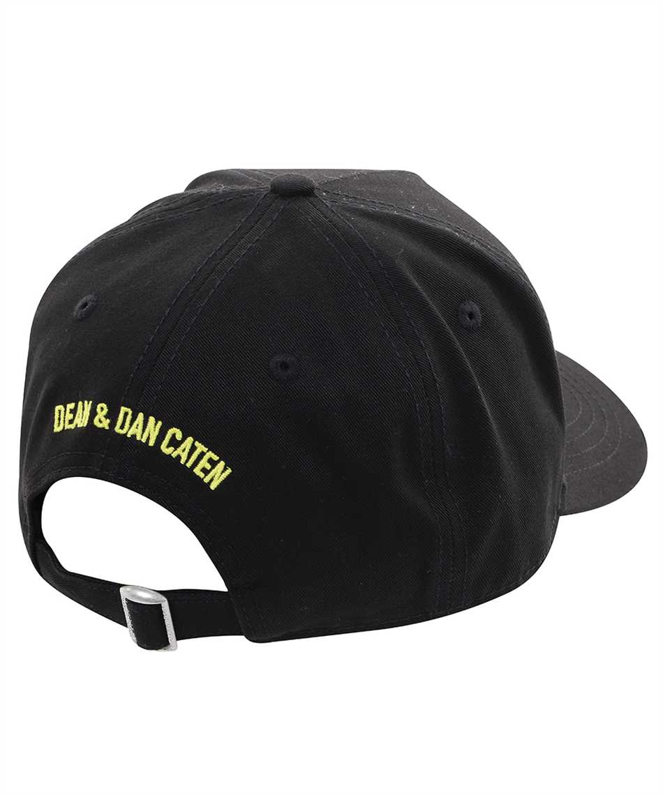 DSquared2 BCM0412 ICON Cap - M652 Blk/Yell - Escape Menswear