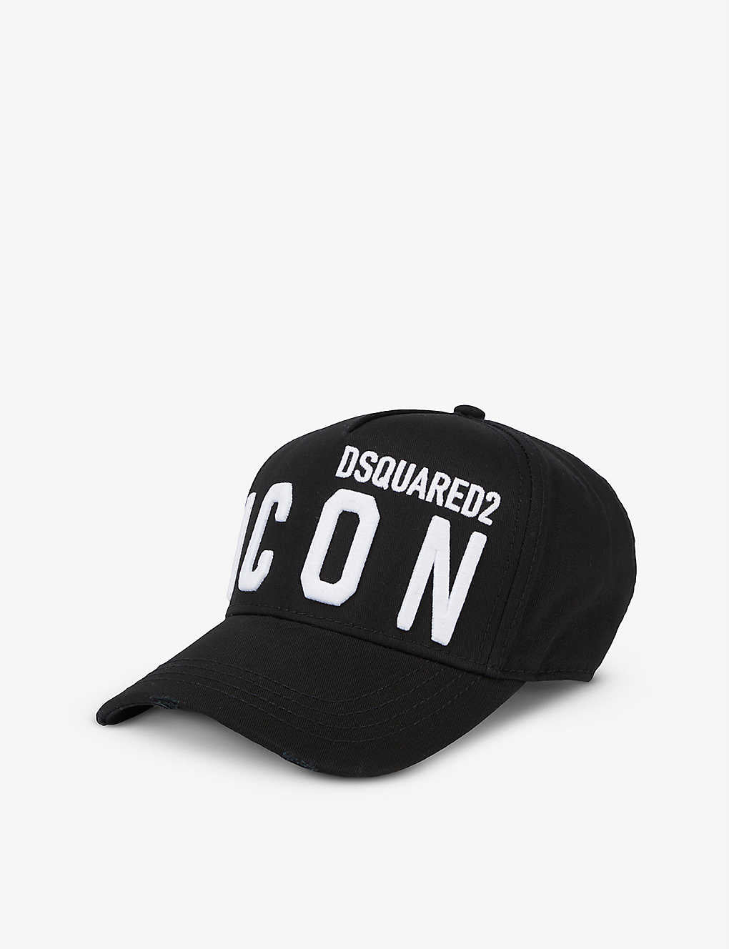 Dsquared2 BCM0446 Icon Baseball Cap - M063 Black - Escape Menswear