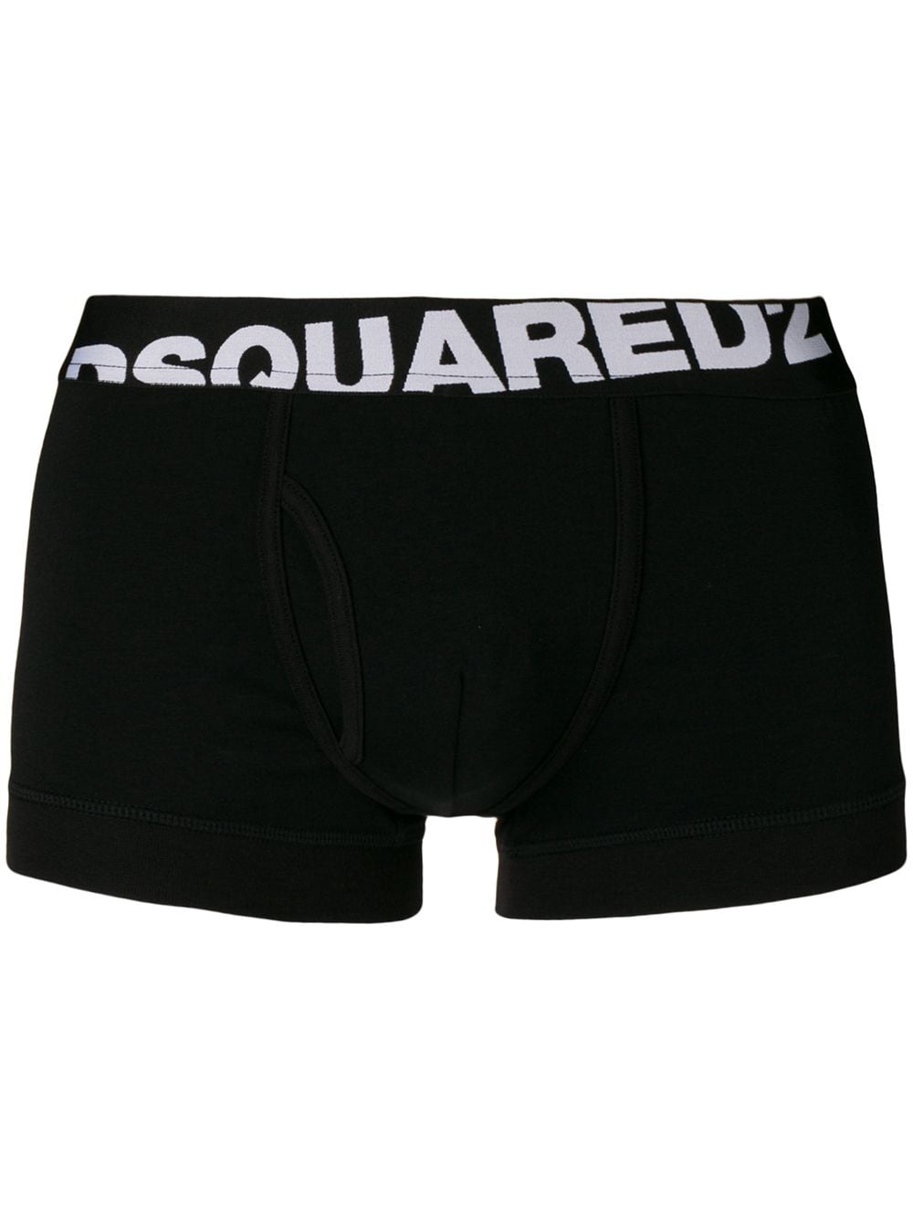 Dsquared2 DCXC90030 Two Pack Logo Boxer Trunk - Black - Escape Menswear