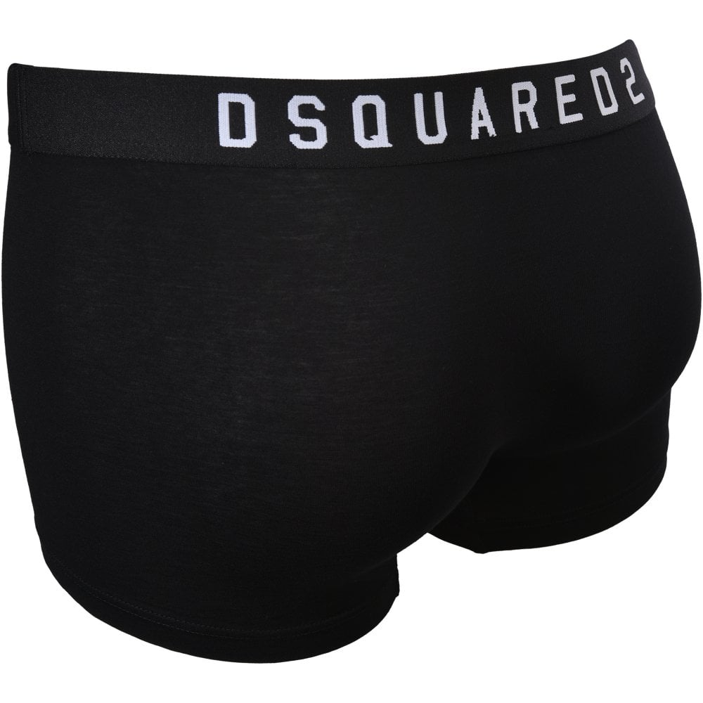 Dsquared2 ICON Logo Boxer Trunk - Black - Escape Menswear