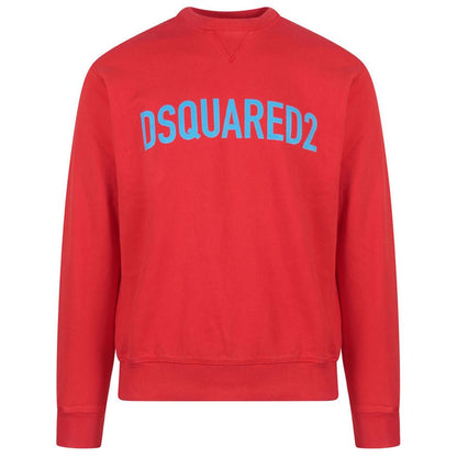 Dsquared2 S74GU0663 Cool Logo Print Sweatshirt - 315 Red - Escape Menswear
