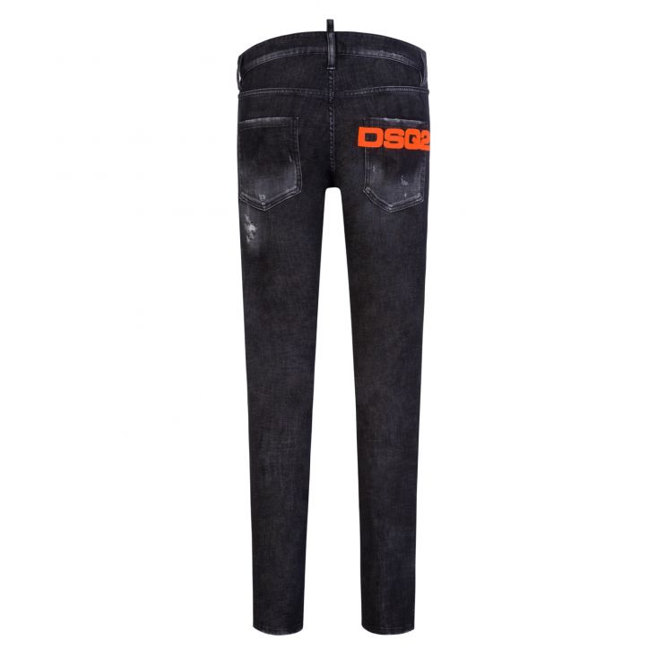Dsquared2 S74LB1037 Cool Guy Jeans - 900 Black - Escape Menswear