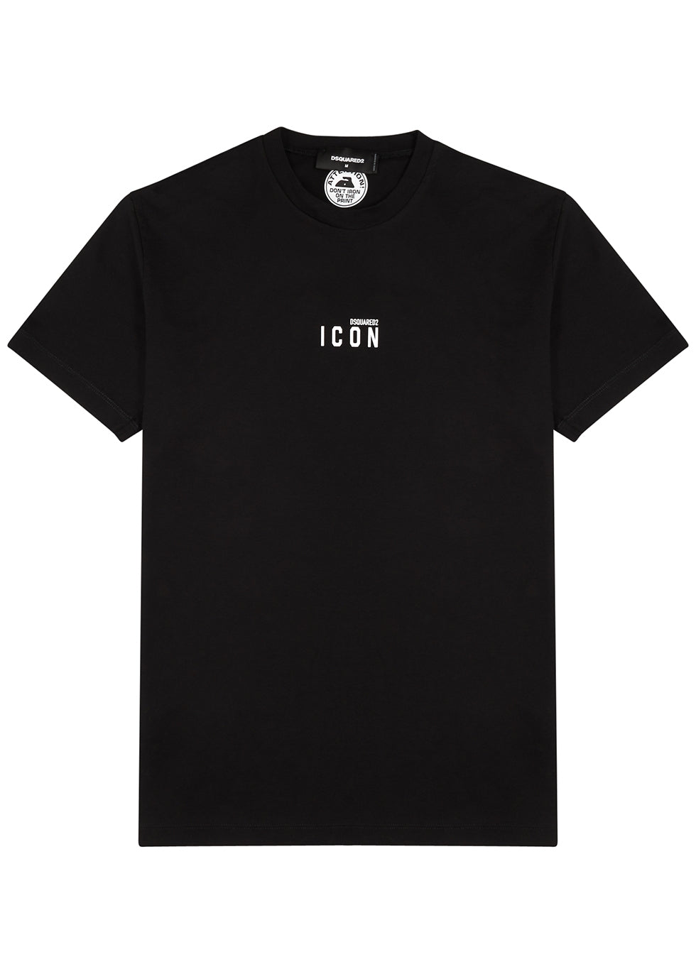 dsquared black icon t shirt