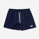 Emporio Armani 211752 Eagle Logo Swim Shorts - 336 Eclipse - Escape Menswear
