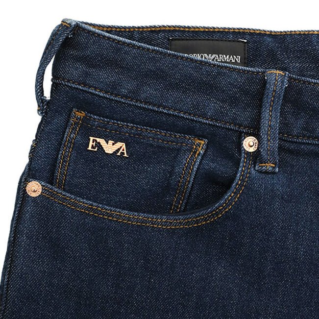 Emporio Armani 3R1J06 1DPXZ Slim Fit Jeans - 0941 Denim Bl - Escape Menswear