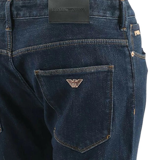 Emporio Armani 3R1J06 1DPXZ Slim Fit Jeans - 0941 Denim Bl - Escape Menswear