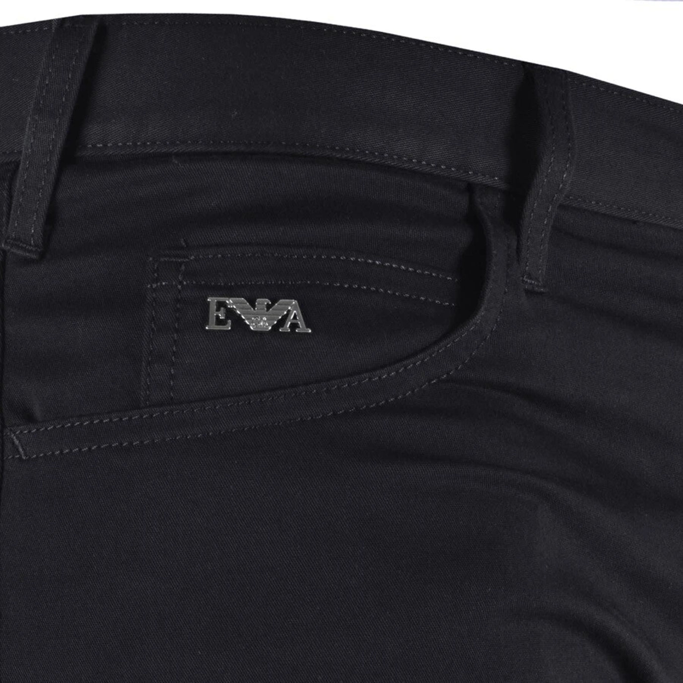 Emporio Armani 8N1J06 1GN0Z Slim Fit Chinos - 920 Navy - Escape Menswear