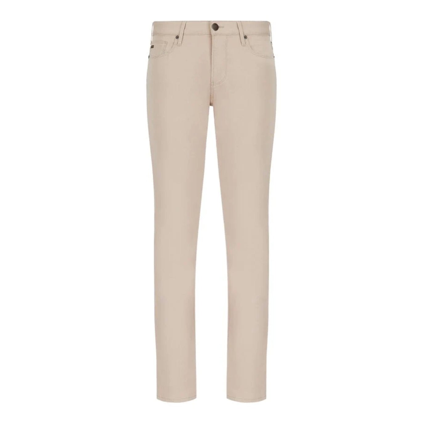 Emporio Armani 8N1J06 1NJ9Z Slim Fit Jeans - 142 Beige - Escape Menswear