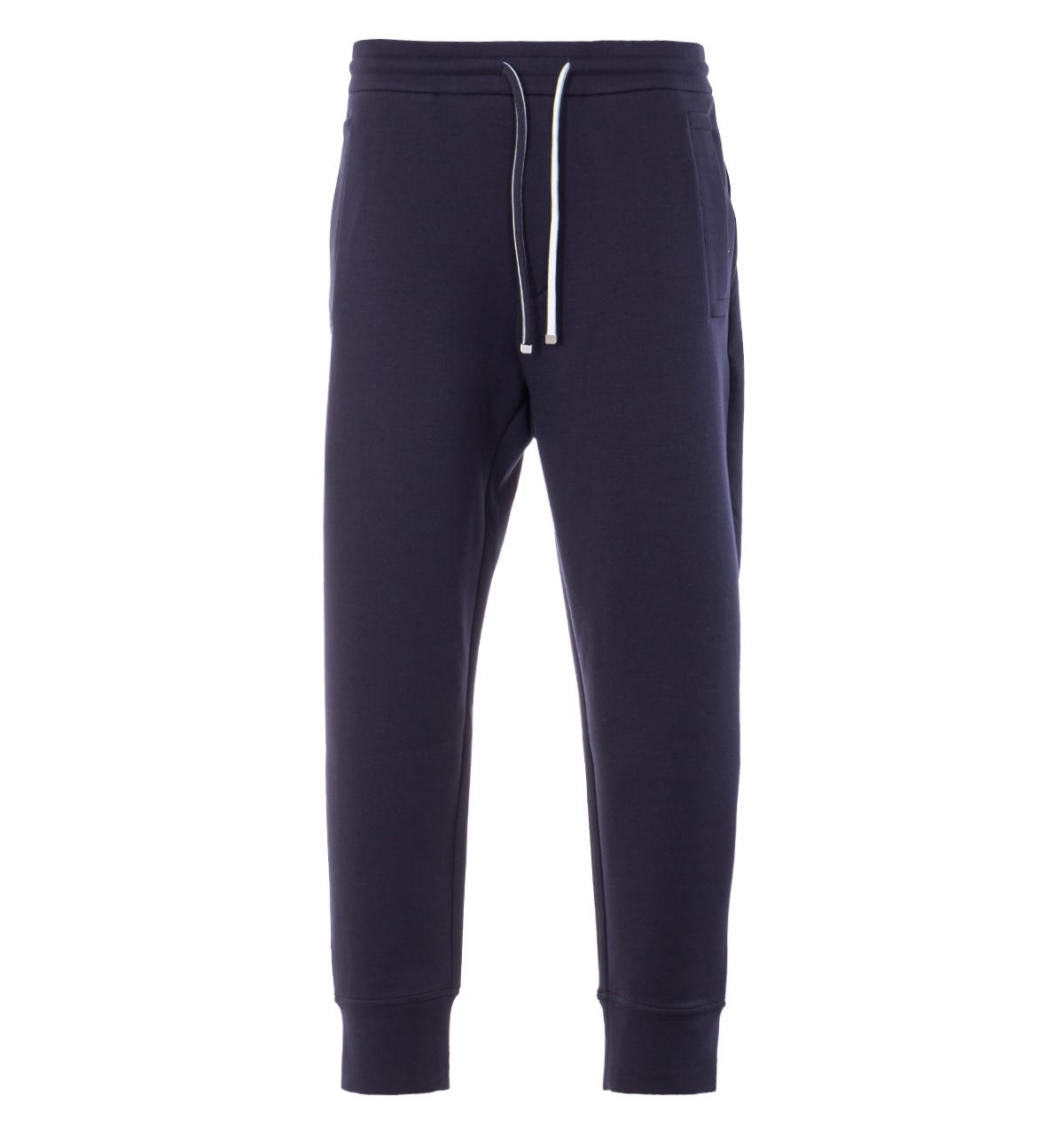 Emporio Armani 8N1P92 Double Jersey Joggers - 920 Navy - Escape Menswear