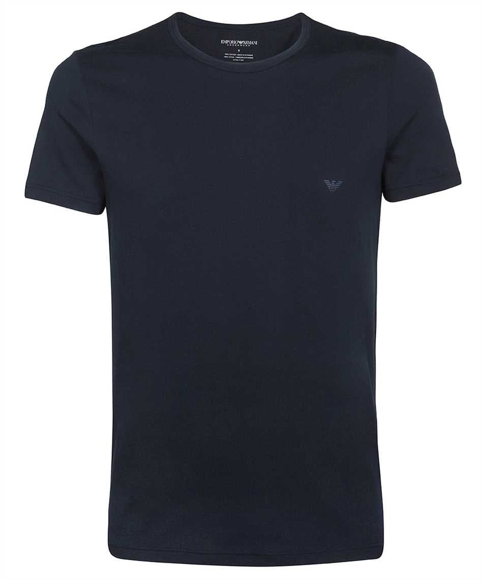 Emporio Armani CC722 Logo T-Shirt - Marine - Escape Menswear