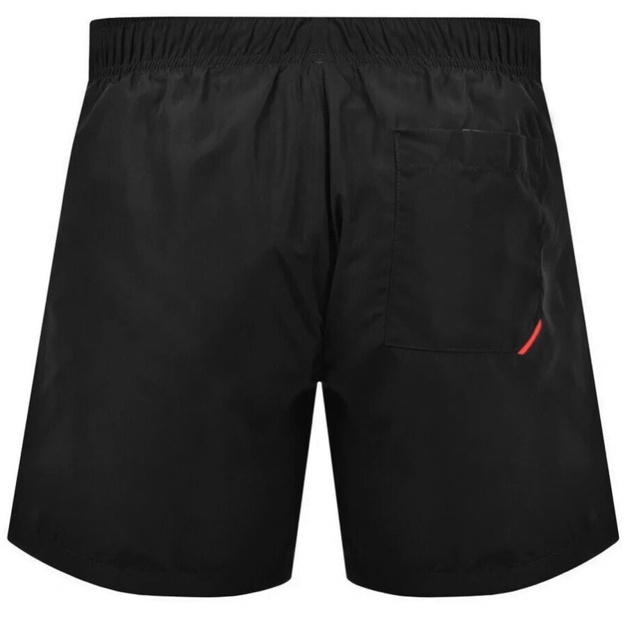 HUGO 50469311 ABAS Swim Shorts - 001 Black - Escape Menswear