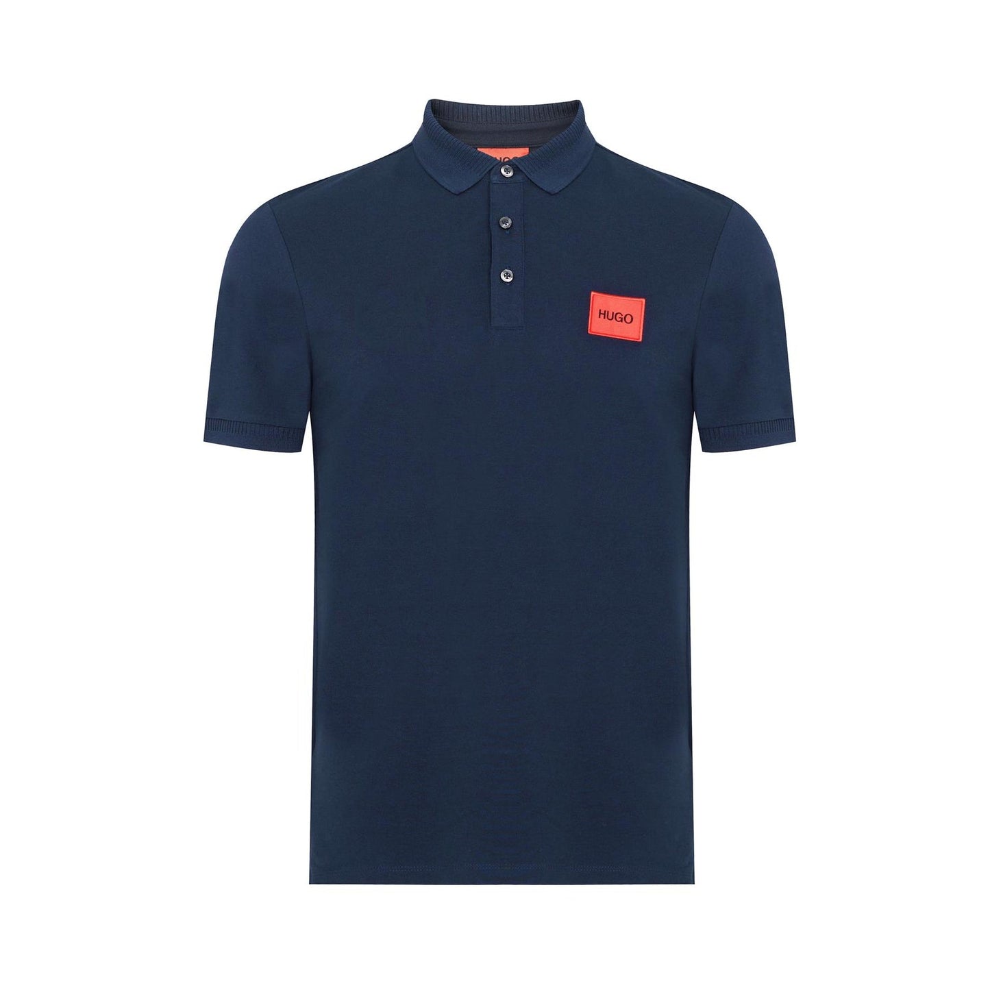 HUGO Dereso 232 Polo T Shirt - 405 Navy - Escape Menswear