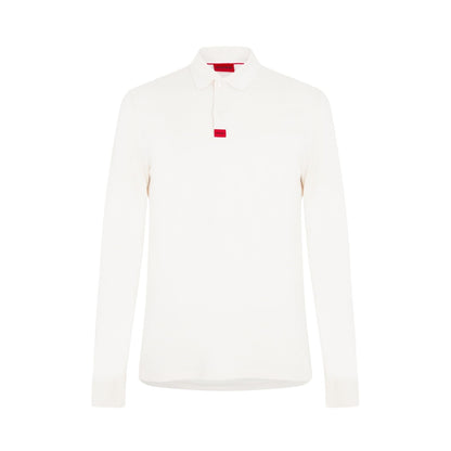 HUGO Deresolo222 Polo Shirt - 108 Cream - Escape Menswear