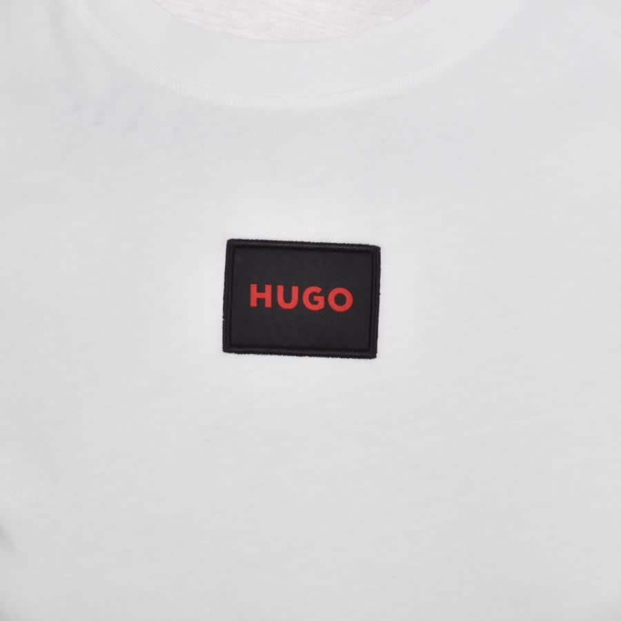 HUGO Diragolino 212 T-Shirt - 127 Off White - Escape Menswear