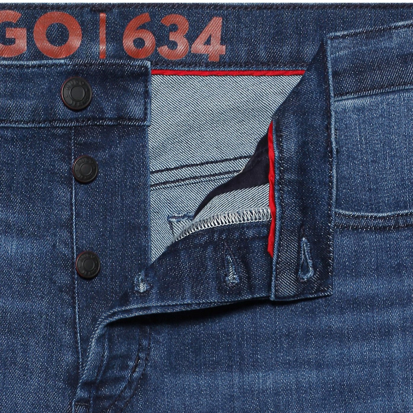 Hugo Hugo 634 Jeans - 410 Blue - Escape Menswear