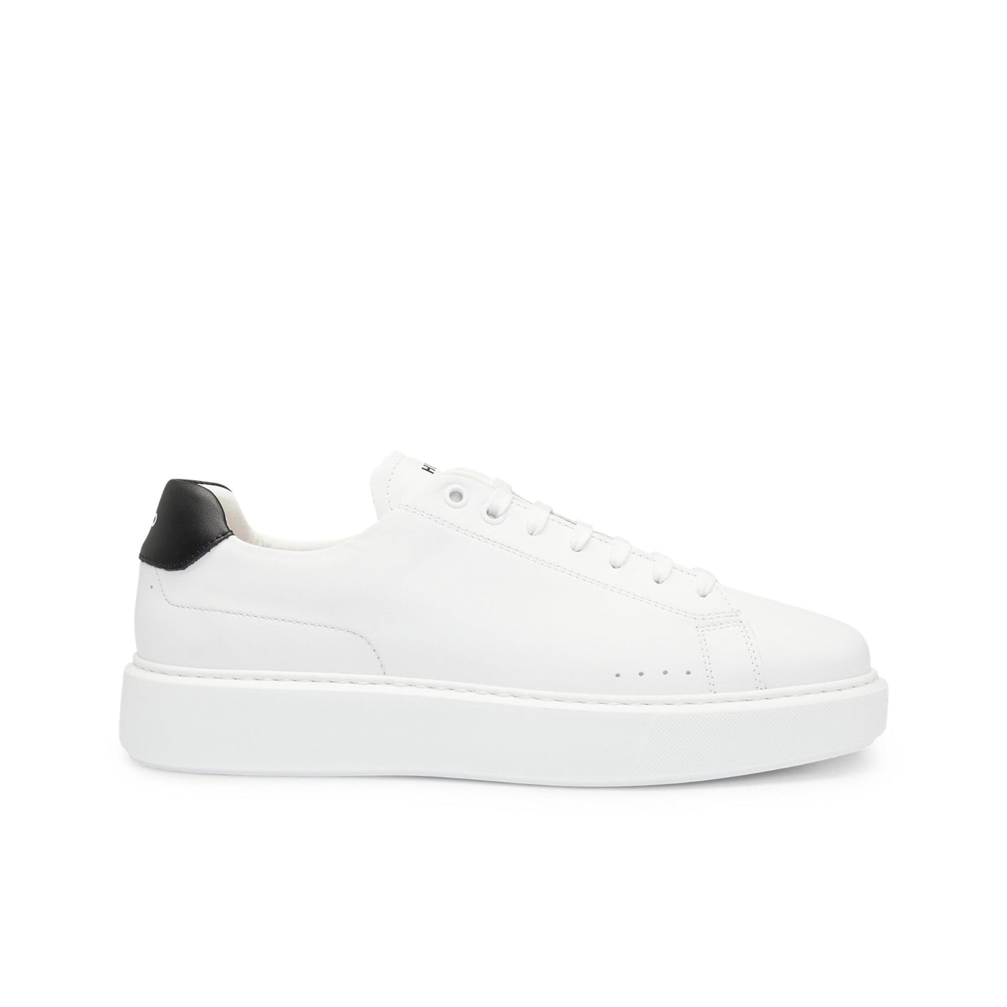 Hugo Quiver Derb Lt Trainers - 100 White - Escape Menswear