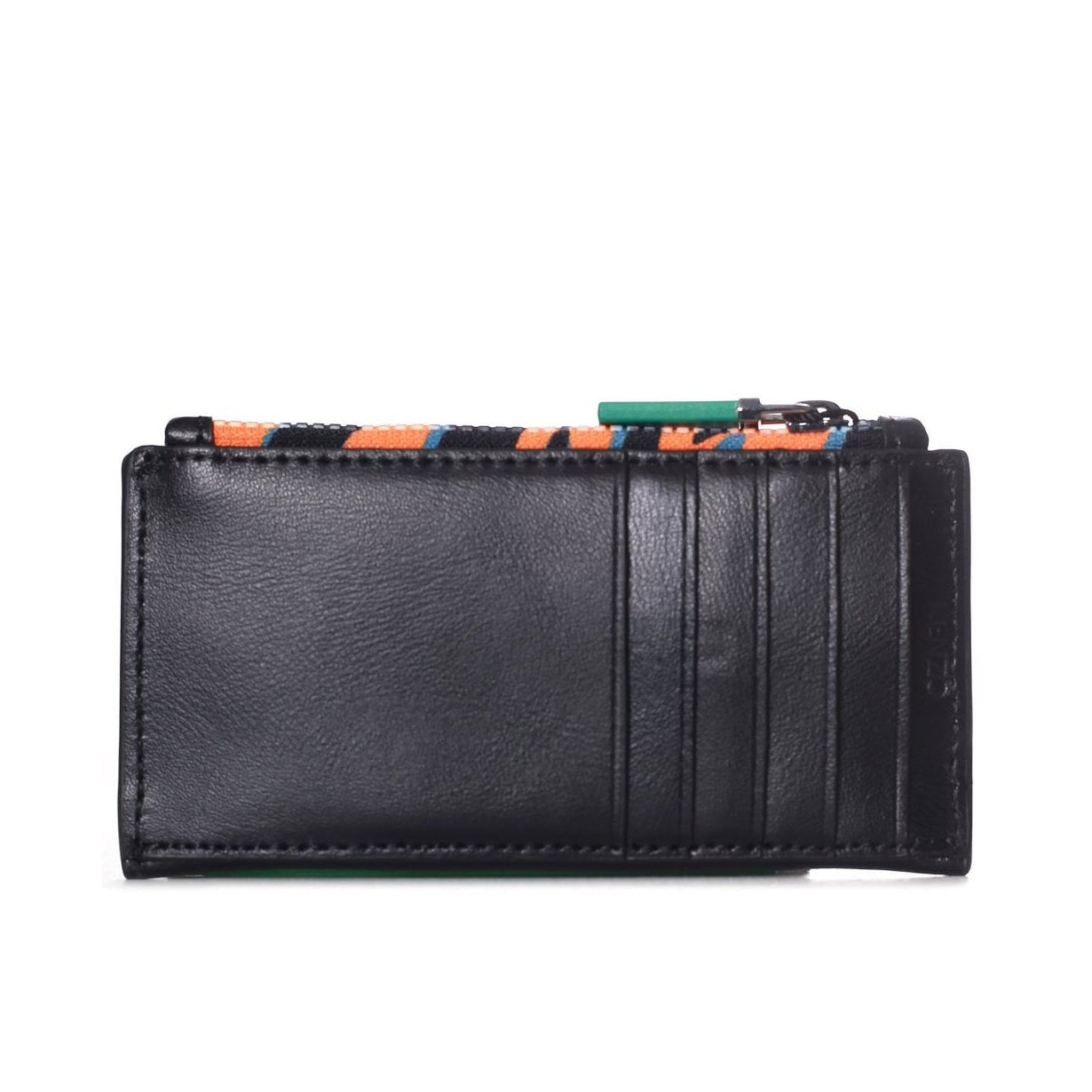 Kenzo Tiger Zip Card Holder - 99 Black - Escape Menswear