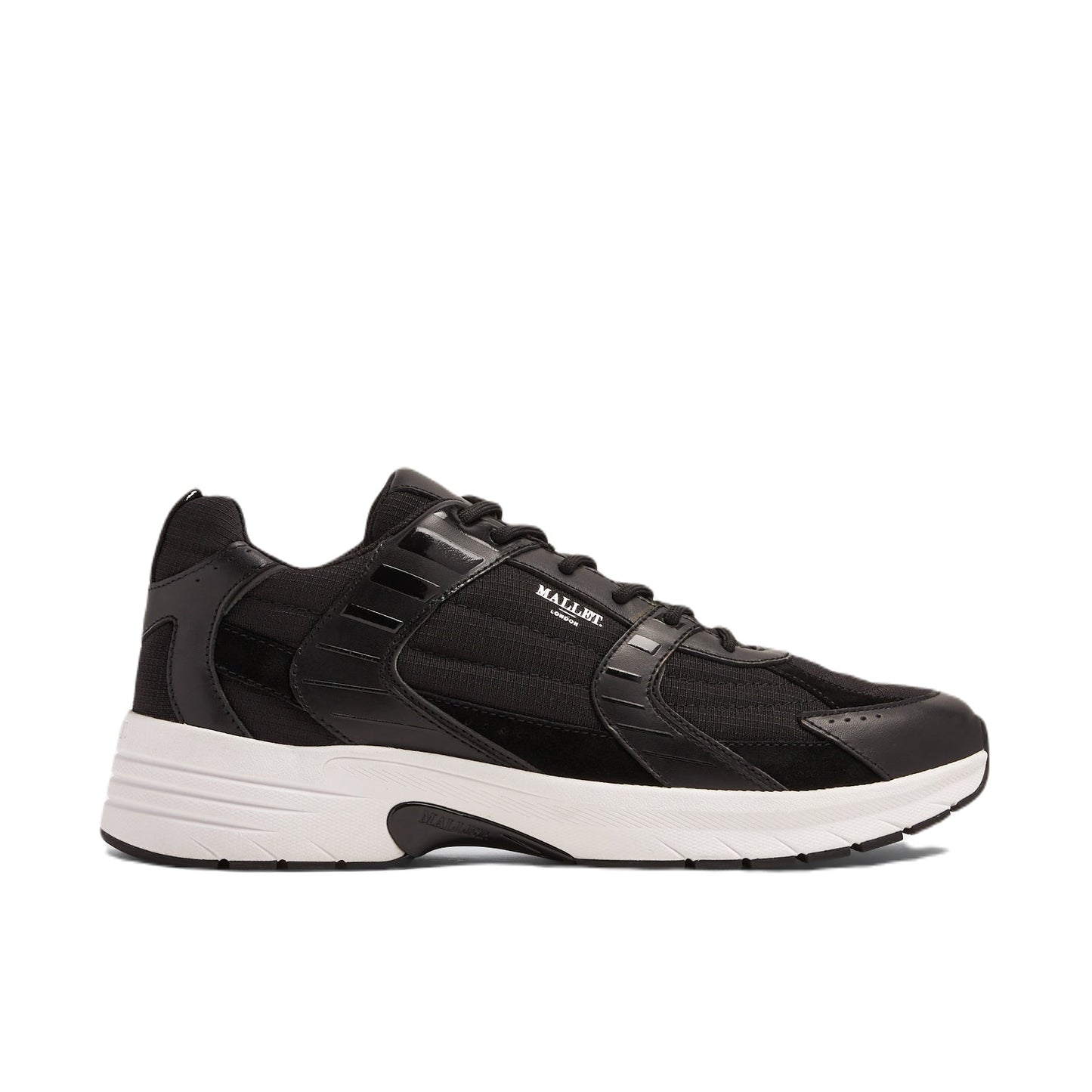 Mallet Holloway Trainers - Black - Escape Menswear