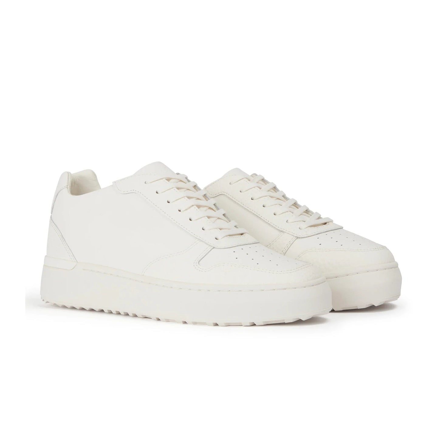 Mallet Hoxton 2.0 Trainer - Tumbled White - Escape Menswear