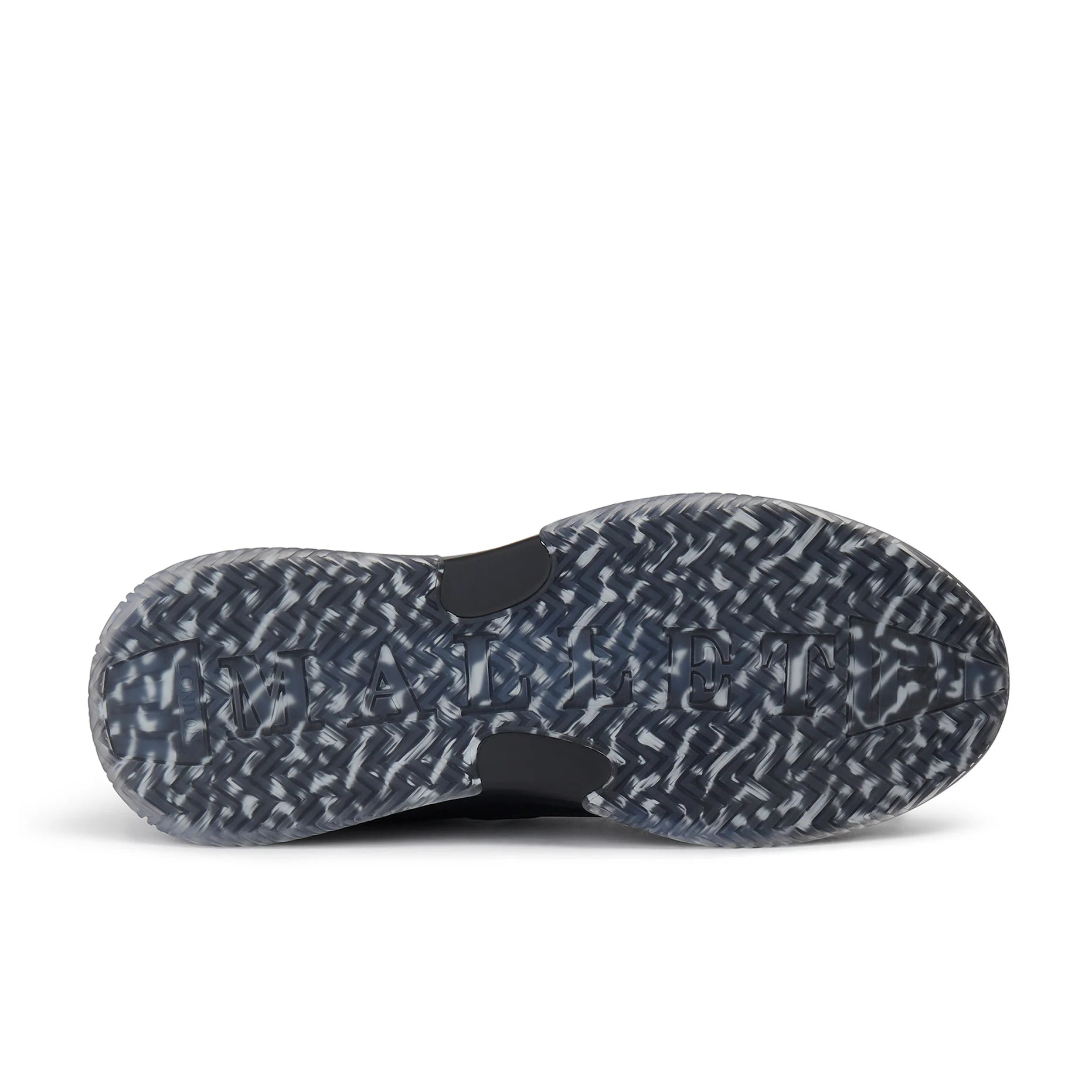 Mallet Marquess Lace Up Trainers - Triple Black - Escape Menswear