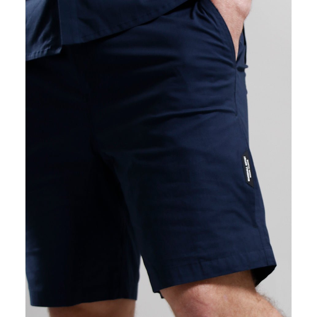 Marshall Artist Frenzo Shorts - Navy - Escape Menswear