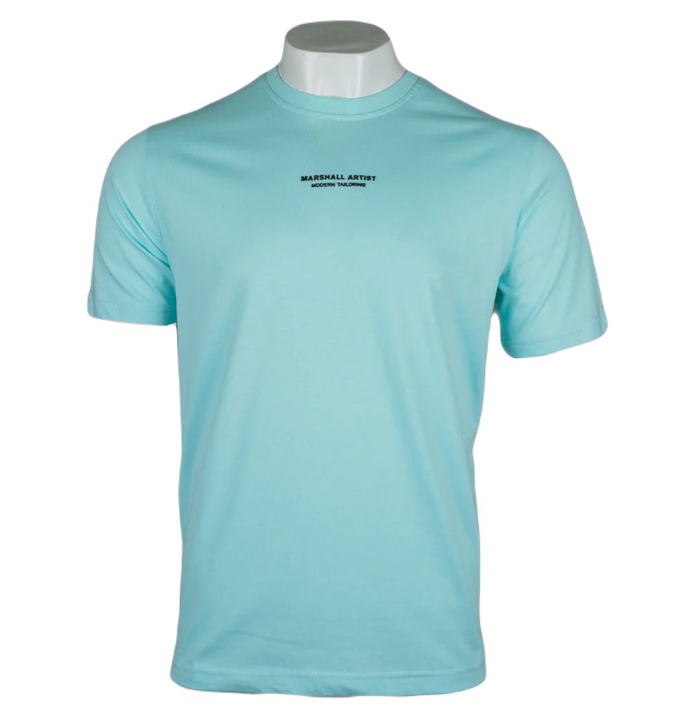 Marshall Artist Injection T-Shirt - Cyan - Escape Menswear