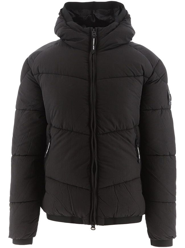 Marshall Artist Transalpino Bubble Jacket - Black - Escape Menswear