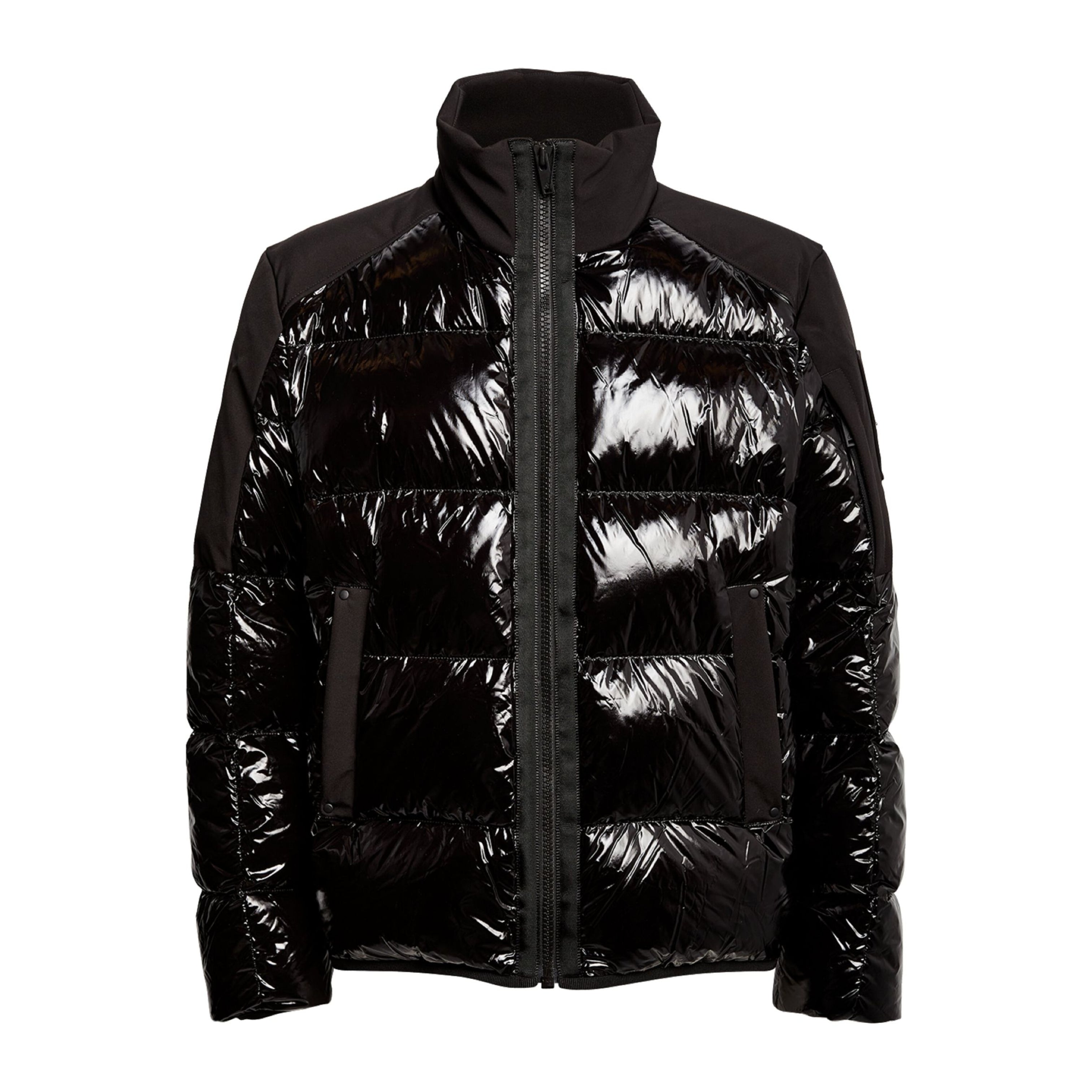 Moose Knuckles Dugald Puffer Jacket - 313 Black/Black - Escape Menswear