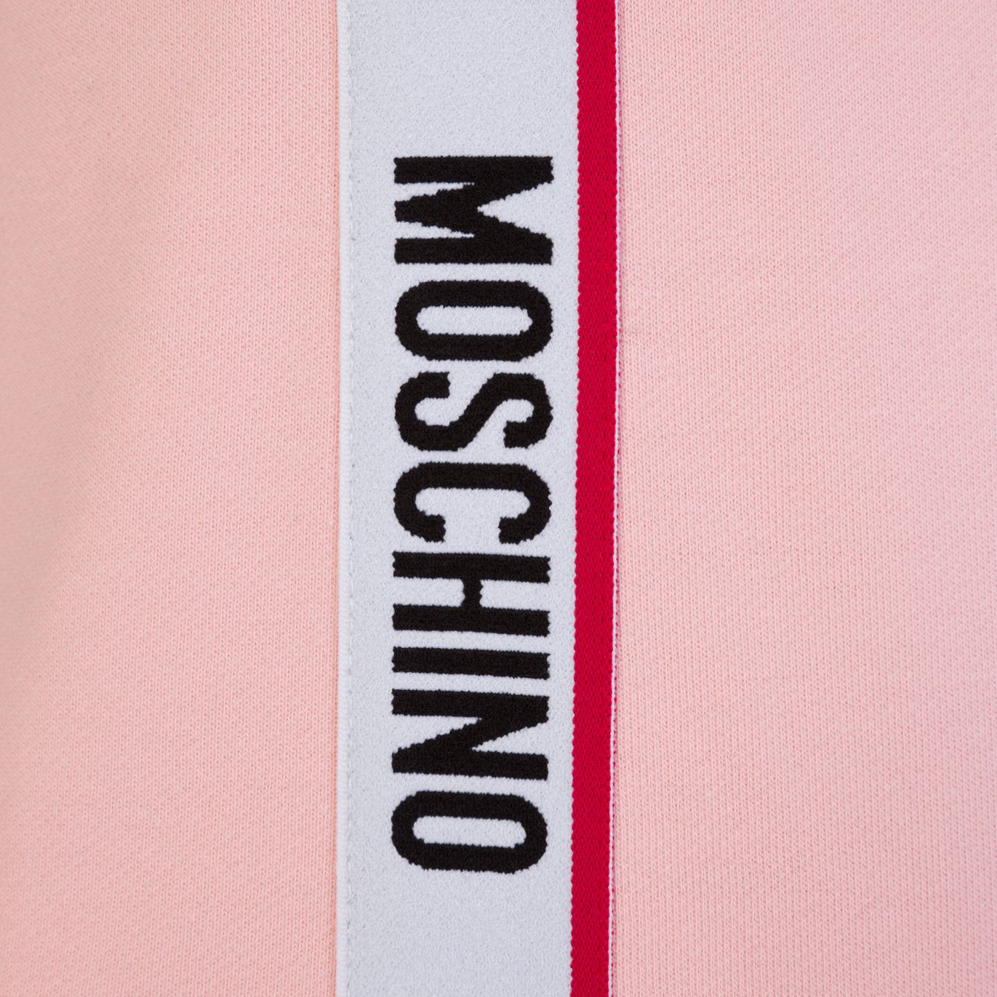 Moschino Tape Logo Track Shorts - 227 Pink - Escape Menswear