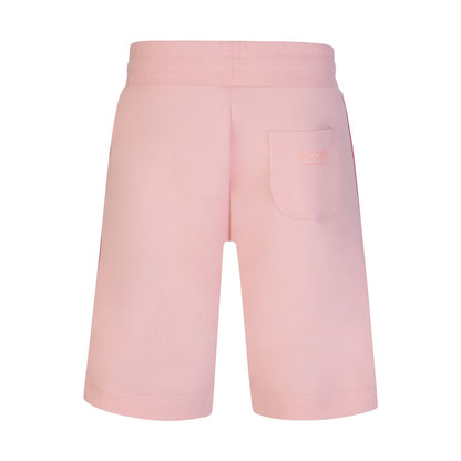 Moschino Tape Logo Track Shorts - 227 Pink - Escape Menswear